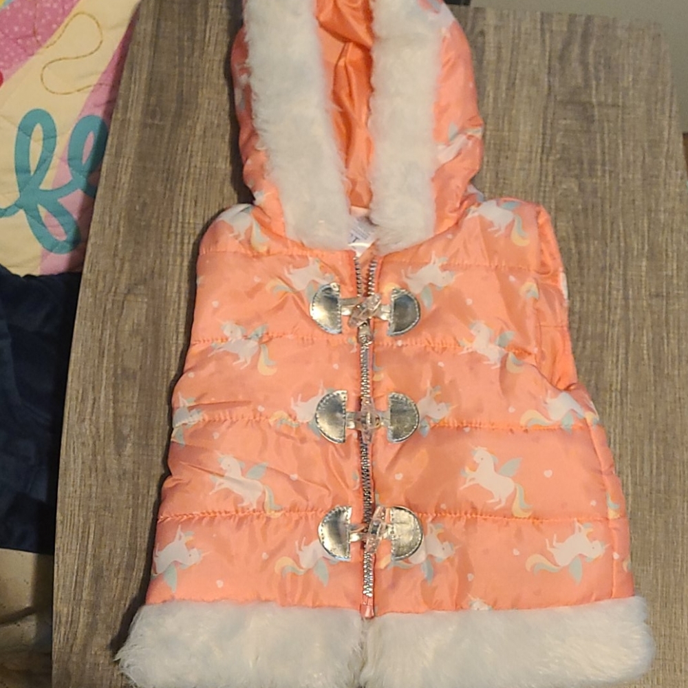 Unicorn Puffer Vest